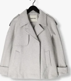 MODSTRÖM grijze modström mantel esmundmd jacket><noscript><img width=