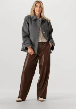 MODSTRÖM grijze modström mantel ofiamd jacket>DAMES Jassen