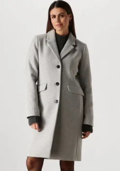 MODSTRÖM grijze modström mantel pamela coat>DAMES Jassen