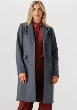 MODSTRÖM grijze modström mantel pamela coat>DAMES Jassen