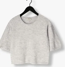 grijze modström top petronellamd ss o-neck