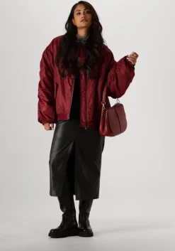 MOS MOSH grijze coltrui bouch rollneck knit>DAMES Truien & Vesten