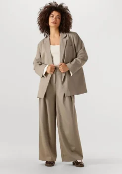 MOVES grijze pantalon lauro pant 4430>DAMES Broeken