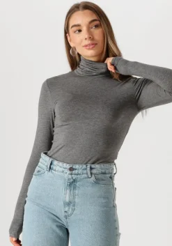 MSCH COPENHAGEN grijze coltrui mschbetrina r ls top>DAMES Truien & Vesten