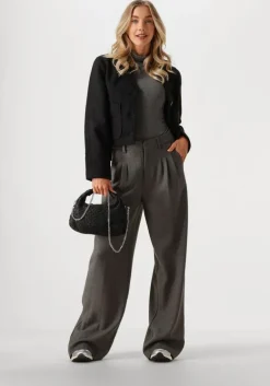 MSCH COPENHAGEN grijze coltrui mschbetrina r ls top><noscript><img width=