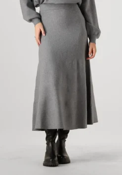 MSCH COPENHAGEN grijze midirok mschginnette east hw skirt>DAMES Rokken