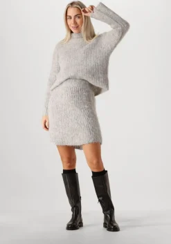 MSCH COPENHAGEN grijze minirok mschannalisa skirt>DAMES Rokken