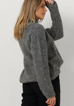 grijze my essential wardrobe coltrui meenahw knit rollneck