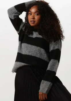 grijze my essential wardrobe trui meenamw knit pullover