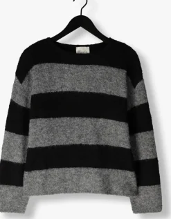 grijze my essential wardrobe trui meenamw knit pullover