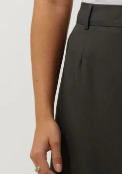 NEO NOIR grijze maxirok vipse melange skirt><noscript><img width=