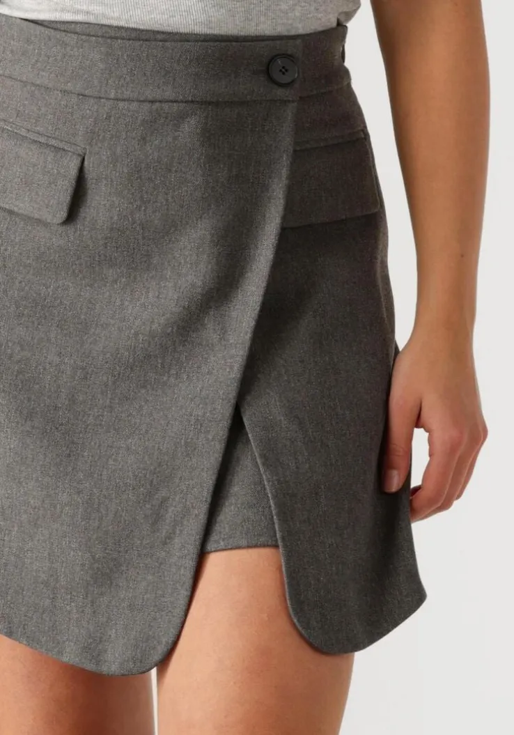 grijze notre-v minirok nv-eliana