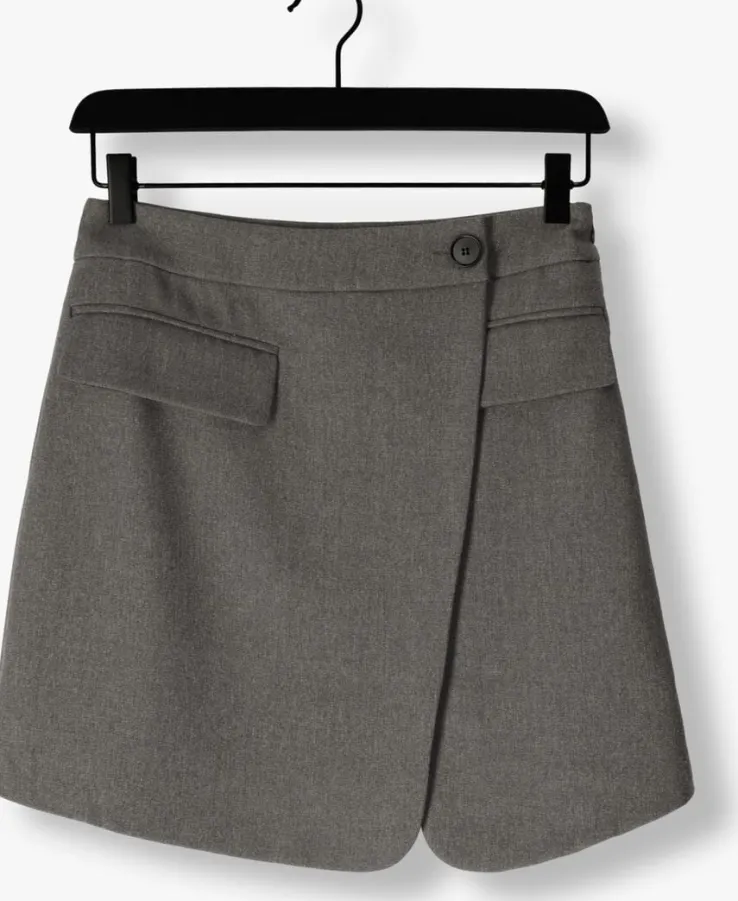 grijze notre-v minirok nv-eliana