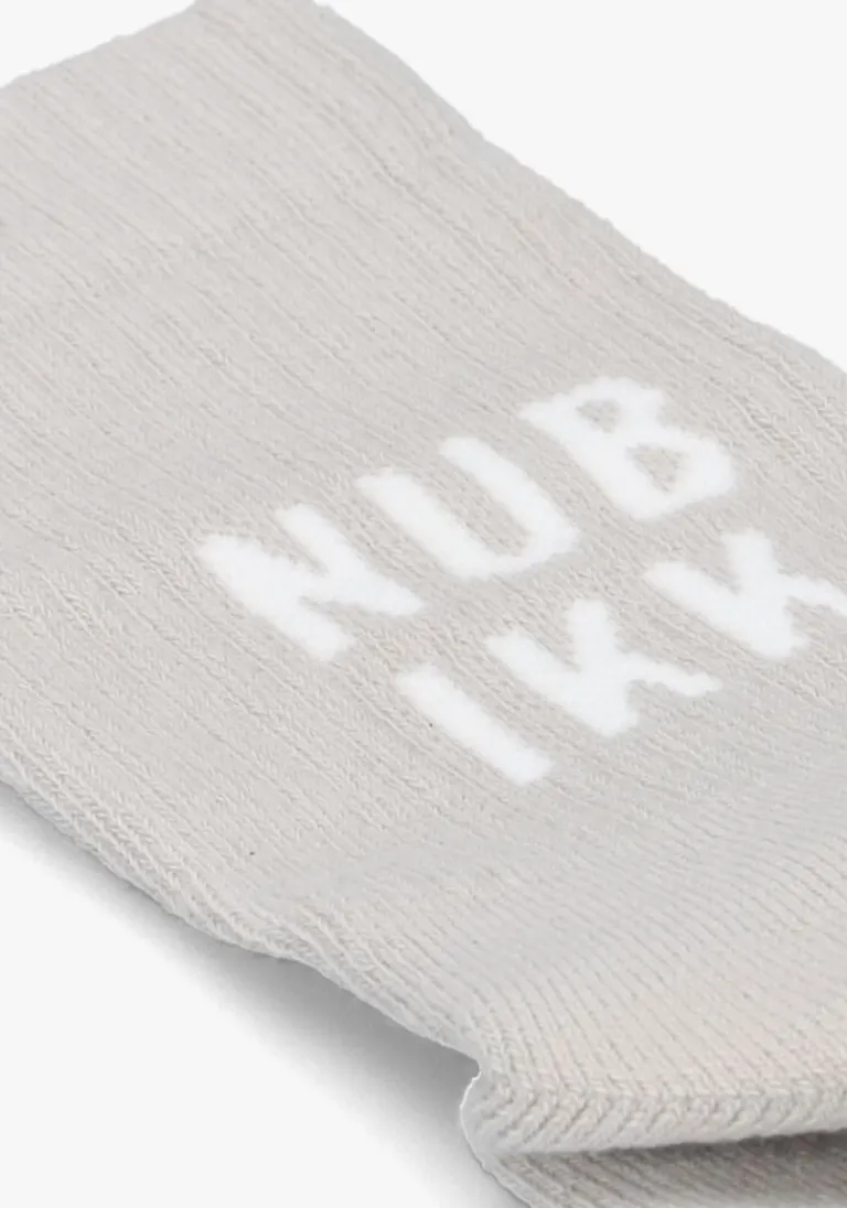 NUBIKK grijze sokken nova socks (m)>DAMES Beenmode