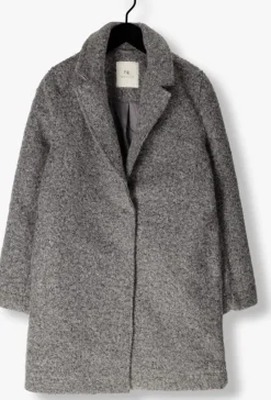 NUKUS grijze mantel mae coat boucle><noscript><img width=