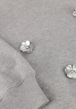 NUKUS grijze trui beatriz pullover flower><noscript><img width=