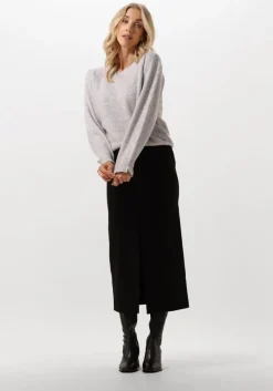 NUKUS grijze trui fancy pullover sleeve>DAMES Truien & Vesten