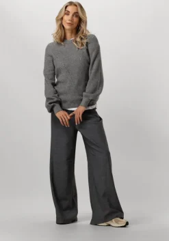 grijze object trui objditte re l/s knit pullover