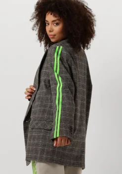 PENN & INK grijze blazer 517 blazer stripe><noscript><img width=