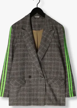 PENN & INK grijze blazer 517 blazer stripe><noscript><img width=