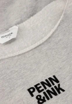 grijze penn & ink trui sweater w25f1703