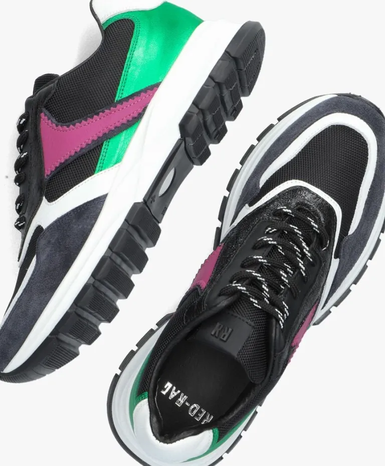 RED-RAG grijze lage sneakers 76962>DAMES Sneakers