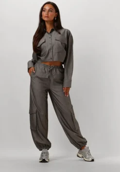 REFINED DEPARTMENT grijze cargobroeken vikki>DAMES Co-Ord Sets|Broeken