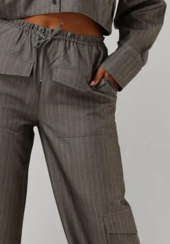 REFINED DEPARTMENT grijze cargobroeken vikki><noscript><img width=