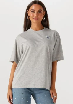 REFINED DEPARTMENT grijze t-shirt maggy>DAMES Tops & T-Shirts