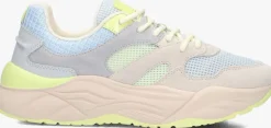 SCOTCH & SODA grijze lage sneakers celest>DAMES Sneakers