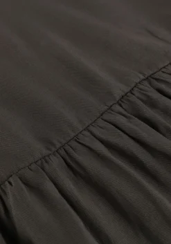 SCOTCH & SODA grijze mini jurk easy fit long sleeve dress with smock details><noscript><img width=