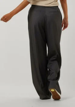 SCOTCH & SODA grijze pantalon rose pleated high-rise wide leg pant><noscript><img width=