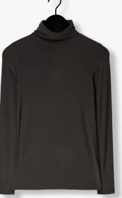 SECOND FEMALE grijze coltrui matima t-neck tee><noscript><img width=