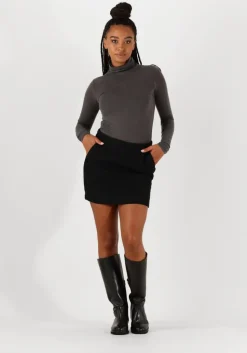 SECOND FEMALE grijze coltrui matima t-neck tee><noscript><img width=