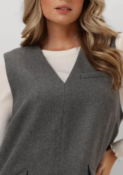 SECOND FEMALE grijze mini jurk vall spencer dress><noscript><img width=