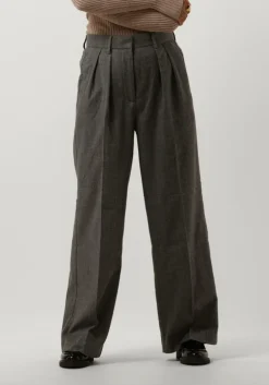 grijze second female pantalon holsye trousers