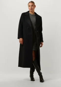 grijze selected femme mini jurk slfsia ras frill ls knit dress