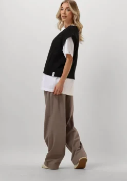 SOEURS DE PROVENCE grijze top pauline spencer>DAMES Tops & T-Shirts