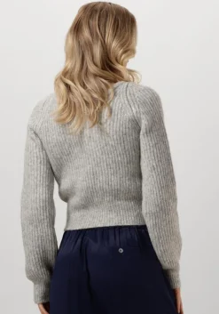 SOEURS DE PROVENCE grijze top philine sweater><noscript><img width=