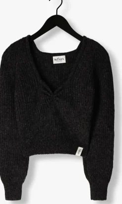 SOEURS DE PROVENCE grijze top philine sweater><noscript><img width=