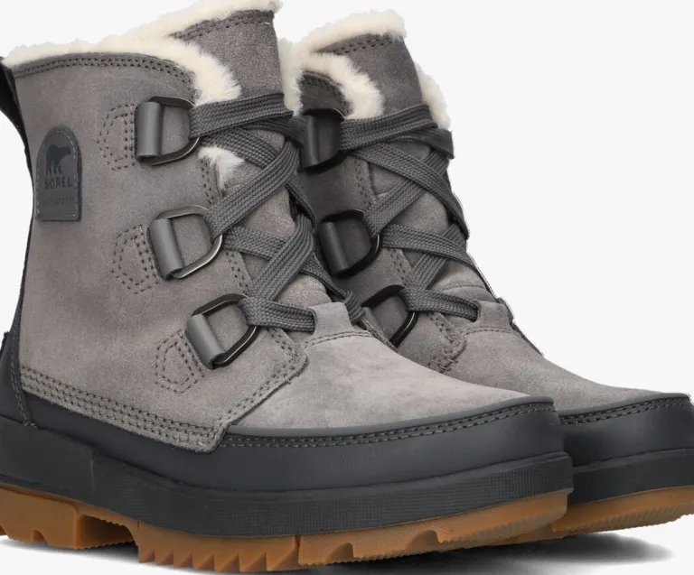 SOREL grijze veterboots torino ii wp>DAMES Boots