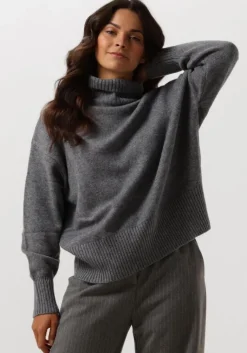 SUNCOO grijze coltrui palace>DAMES Truien & Vesten