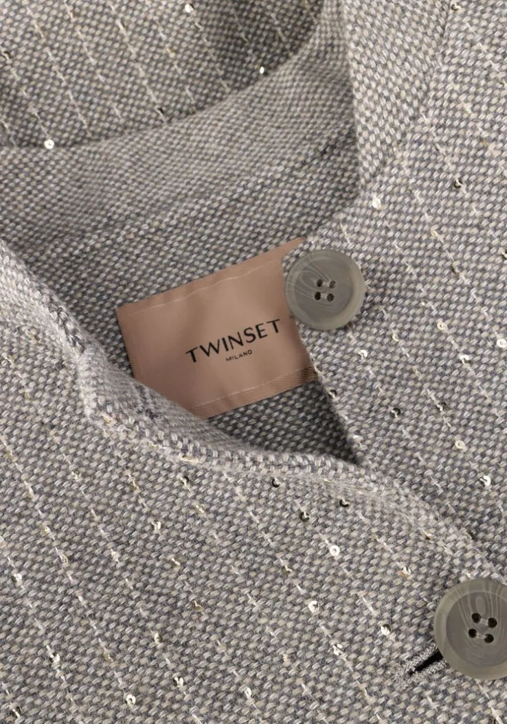 grijze twinset milano jack 242tp2051