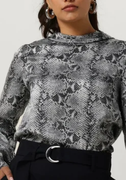 grijze vanilia tops & t-shirts python shirt