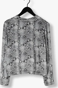 grijze vanilia tops & t-shirts python shirt