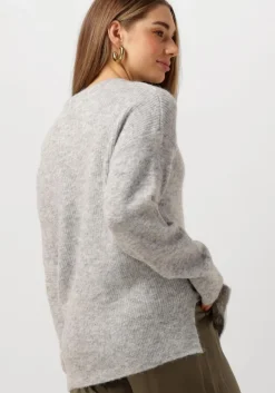 VANILIA grijze trui abigail structured sweater><noscript><img width=