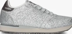 grijze woden lage sneakers ydun icon glitter