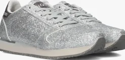 grijze woden lage sneakers ydun icon glitter