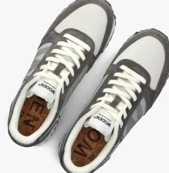 WODEN grijze lage sneakers ronja plateau><noscript><img width=