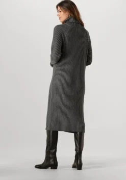 Y.A.S. grijze midi jurk yasmavi knit midi rollneck dress><noscript><img width=